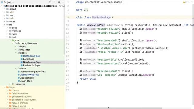 114 Рефакторинг теста для объектов страницы смотреть онлайн