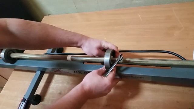 Станок для замены наклейки кия НК 01у ( упрощенный ) смотреть онлайн