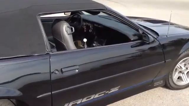 1988 Camaro Iroc-Z Convertible with LS1 Swap смотреть онлайн