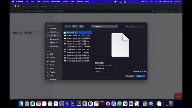Convert JSONL to Apache Parquet Online for free смотреть онлайн