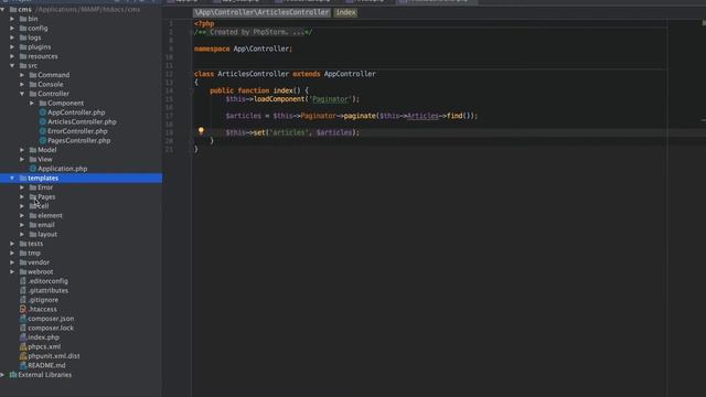 CakePHP 4 Tutorial - #3 Controllers смотреть онлайн