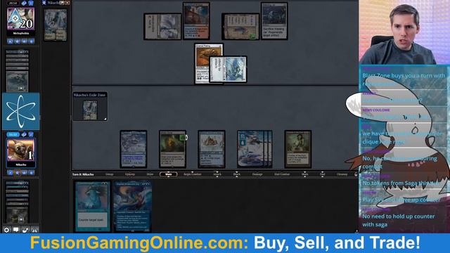 MTG Modern Mono Blue Midrange Gameplay смотреть онлайн