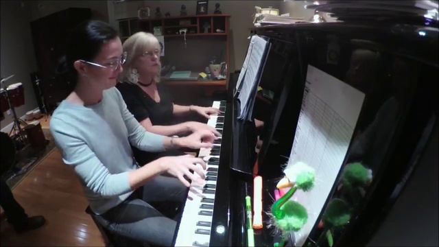 Waltz from Masquerade Suite, Aram Khatchaturian- Duet Libby Counts and Elena Sandrell смотреть онлайн