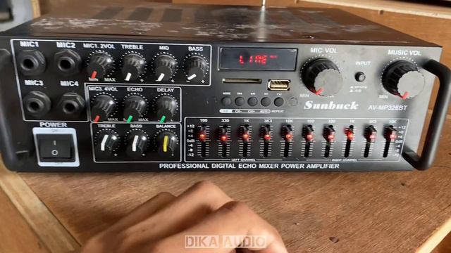 REVIEW AMPLIFIER SUNBUCK AV-MP326BT yang lagi viral di TIK TOK смотреть онлайн