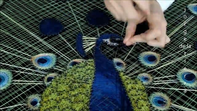 string art paon pavo real hilorama segunda parte jorge de la tierra смотреть онлайн