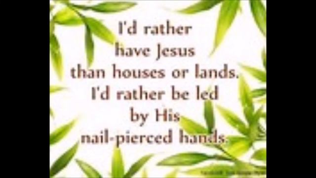 I'd Rather Have Jesus Karaoke, guitar( free tab )Patrick Riley смотреть онлайн