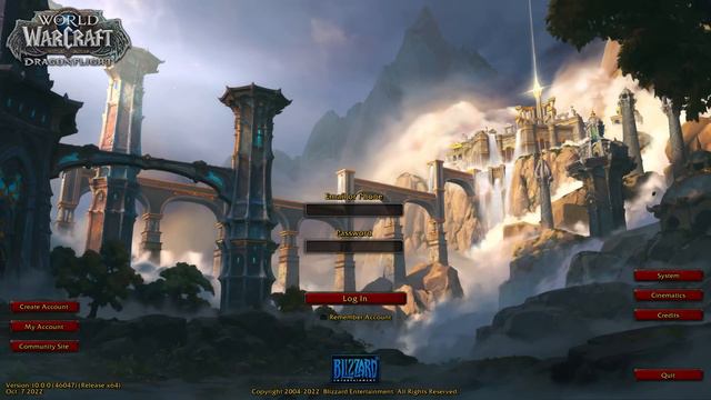 Dragonflight Login Screen - Main Title Music & Animation [Beta] смотреть онлайн