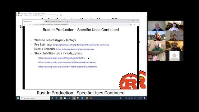 Rust LA - February - Rust in Production at the City of Los Angeles смотреть онлайн
