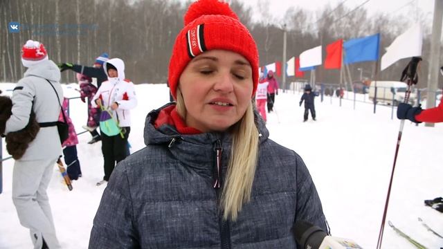 Традиционный спортивный праздник «Дмитровская лыжня» смотреть онлайн