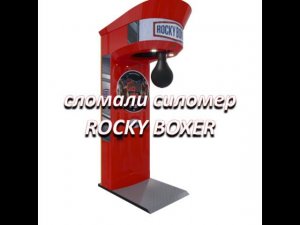 вырвали кнопку start на силомере ROCKY BOXER