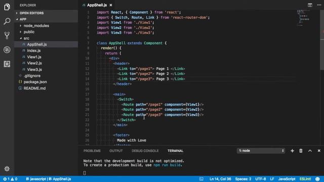 React Router #05 - Criando links para navegar entre views através de rotas смотреть онлайн