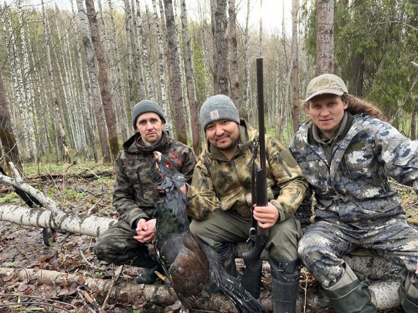 Пристрелка TR 650 перед весенней охотой на глухаря. Разведуем глухариные тока.