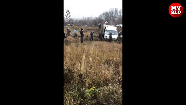 На трассе Тула-Новомосковск перевернулась маршрутка с людьми смотреть онлайн