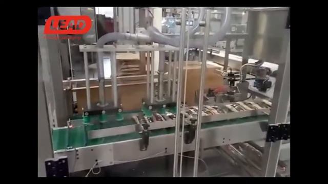 Автоматическая упаковка пакетов Роботом P&P в картонный гофрокороб смотреть онлайн