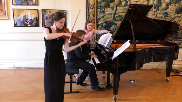 Anna Trukhina & Mikhail Dubov play Medtner - Violin Sonata No. 1 (Paris, 2017) смотреть онлайн