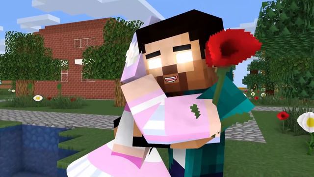 MONSTER SCHOOL : HEROBRINE LOVE ALL GIRL - FUNNY MINECRAFT ANIMATION смотреть онлайн