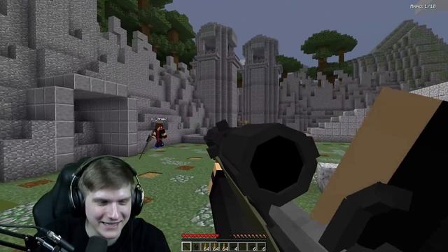 БИТВА НА AWM В MINECRAFT | ВЕЛЯ VS ЛЮСИК | МОД НА ОРУЖИЕ В МАЙНКРАФТ 1.12.2 смотреть онлайн