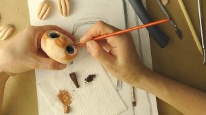 Ленивец игрушка своими руками Полимерная глина и мех Как сшить игрушку Смешанная техника Handmade