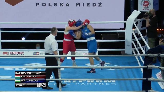 Kielce 2021 Session3A (W60kg) DOBOS Rebeka (HUN) vs BEKOVA Dilfuza (UZB) смотреть онлайн