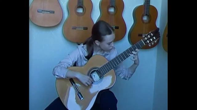 Землянова Варвара гитара 12 14 Ф Граньяни Увертюра смотреть онлайн