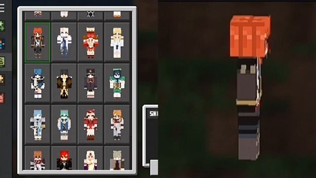 GENSHIN IMPACT Minecraft Skin Pack - Minecraft pe 1.18+ смотреть онлайн