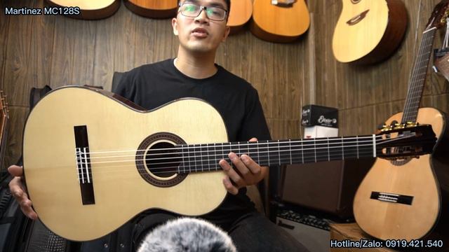 Review Guitar Classic Martinez MC128S Full Solid Cao Cấp Đáng Đầu Tư l Thân Nguyễn Guitar смотреть онлайн