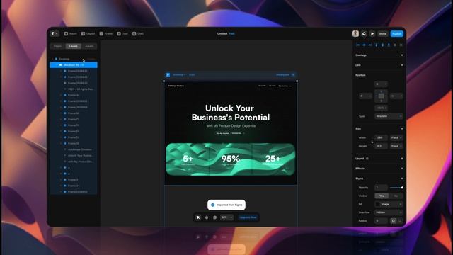 Convert Your Figma Portfolio Design into a Website with Framer - Tutorial смотреть онлайн