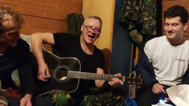 Прекрасный Юбилей нашего друга в дружной компании.....рыбалка на озере Кромань. смотреть онлайн