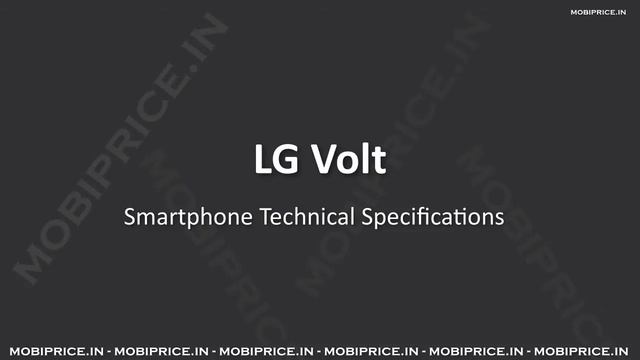 LG Volt listed online with 1.2GHz Quad Core Processor, 1GB RAM, Android 5.0 Lollipop смотреть онлайн