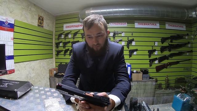 пистолет джона вика hikapa tti combat master обзор (parody John wick review) смотреть онлайн