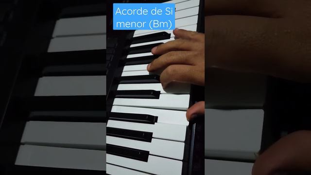Acordé de Si menor (Bm) #teclado #piano #comotocarteclado #buenosdias #alabanzascristianas смотреть онлайн