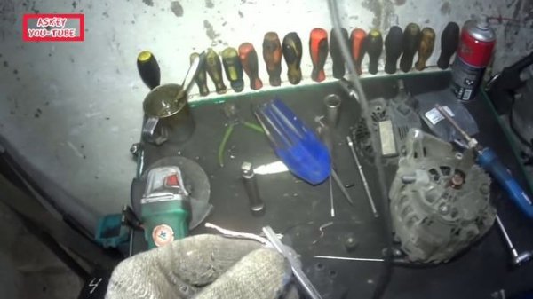 ✅✌??? Citroen C3 Picasso снять генератор,  Ремонт генератора, замена щёток генератора.