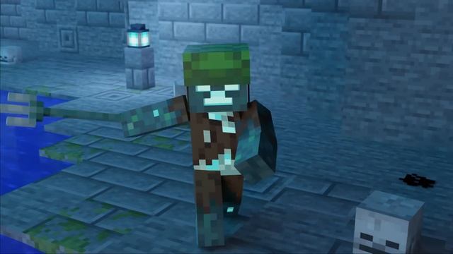 Alex and Steve vs Warden Army (Minecraft Animation) смотреть онлайн
