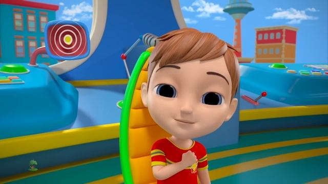 Let's Ride Wheels on the Bus with Word Game I Spy & More Vehicles Ride Rhymes for Kids смотреть онлайн