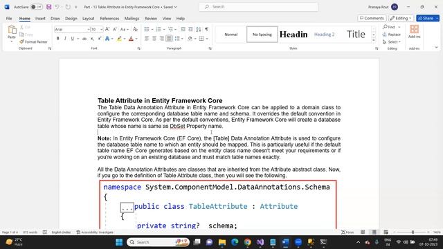 Data Annotation Attributes in Entity Framework Core | Day 5 | Entity Framework Core Tutorials смотреть онлайн