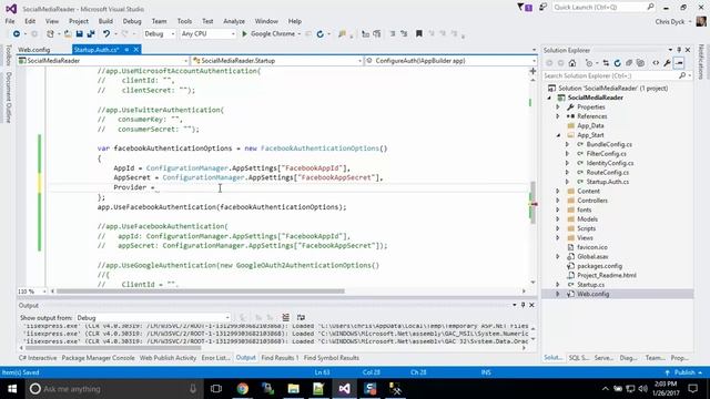 Part 2 - Social Media Logins add Facebook with OAuth смотреть онлайн