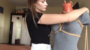 Shibari - бондаж пентаграмма/ bondage pentagram