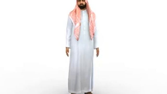 Middle East male 3d model by Rocketbox Libraries #m250 idle смотреть онлайн