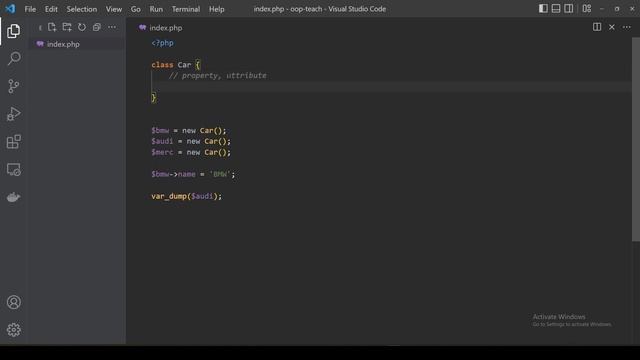 3. Class & Obyekt ni o'rganish. | Object Oriented PHP ni o'rganish | OOP o'rganish смотреть онлайн