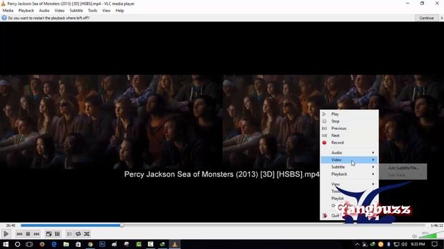 How To Watch 3D Movies On PC - How To Play 3D Movies As 2D In VLC Media Player | Double Screen Fix смотреть онлайн