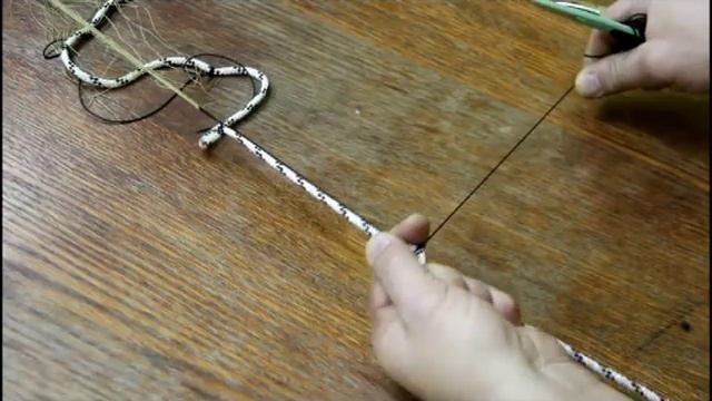 Как проверить что рыболовная сеть сделана хорошо и будет ловить рыбу. смотреть онлайн