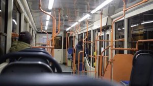 Поездка на трамвае Нижнего Новгорода, маршрут "Городское кольцо" (2)