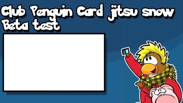 Club penguin Card Jitsu snow Beta test/Sneak peak 2013 смотреть онлайн