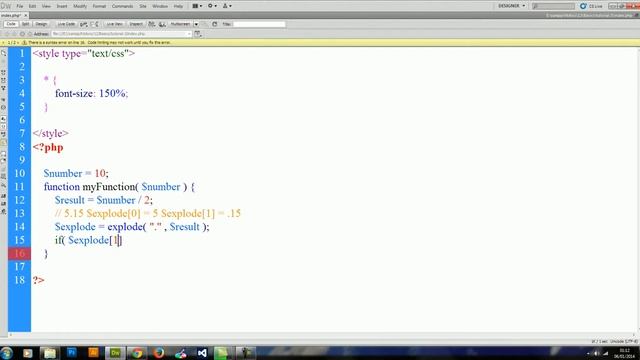 PHP Basics Tutorial 3 - Functions смотреть онлайн