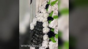 Как сделать венок своими руками! Венок Канцлер.