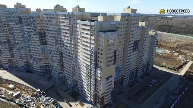 Аэросъемка ЖК "Одинбург", 26.03.2017 смотреть онлайн