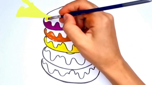 How to Draw Donuts | Как нарисовать Пончики | Bolalar uchun ponchik rasm chizish смотреть онлайн