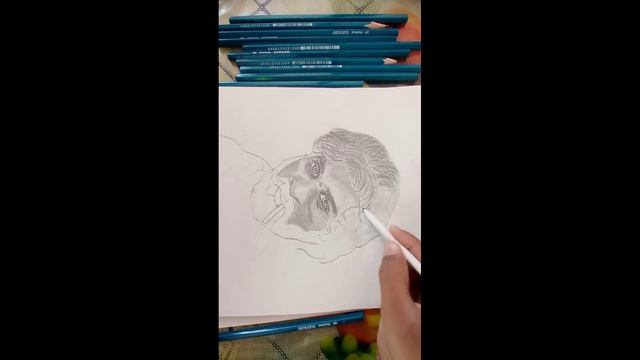 pushpa raj drawing final sketch смотреть онлайн
