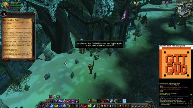 World of Warcraft Quest Guide: Blighted Last Rites ID: 12206 смотреть онлайн