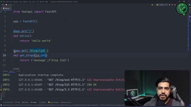 آموزش Api نویس با FastApi Python ( قسمت دوم - Path Parameter ) смотреть онлайн